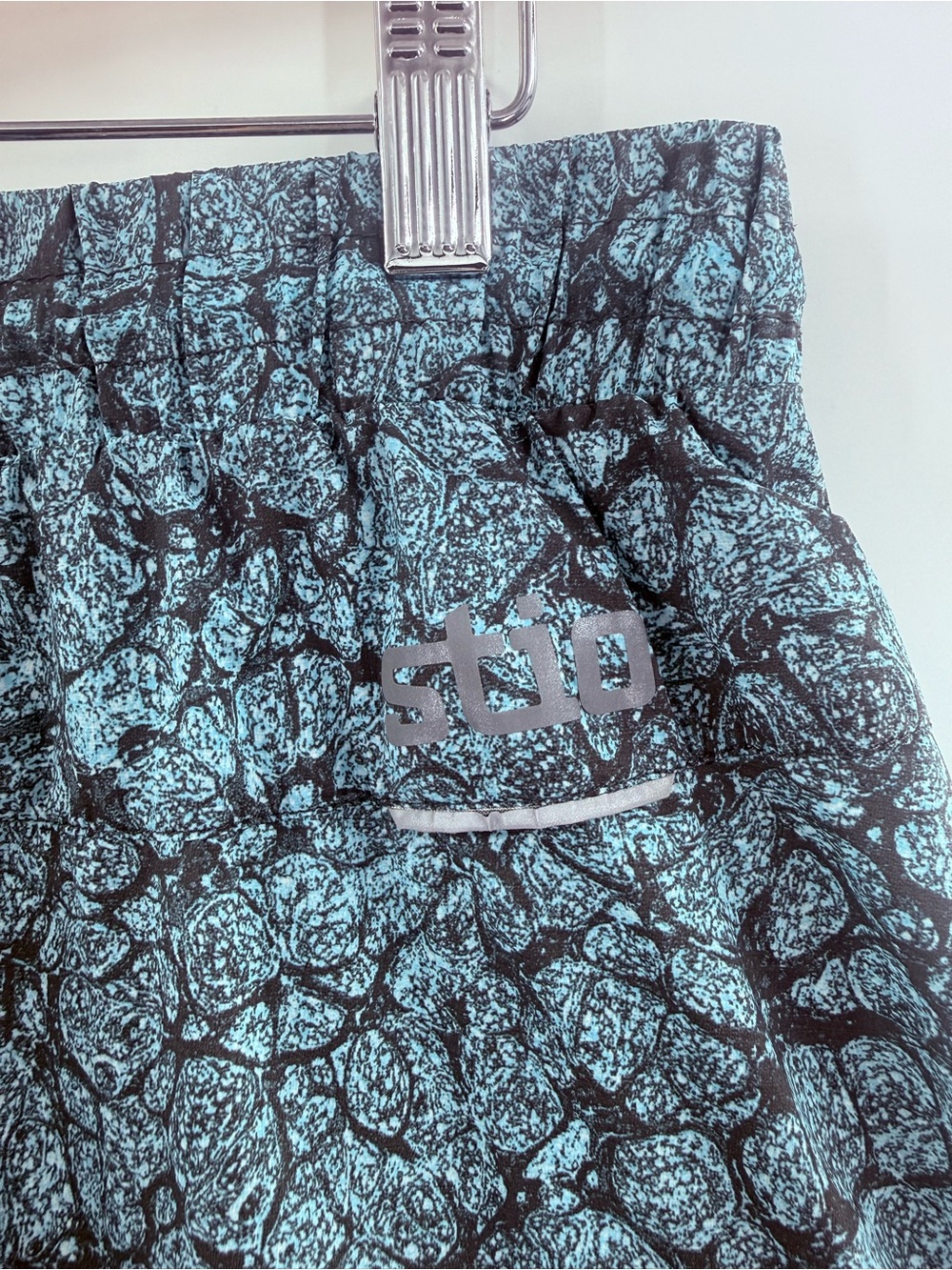 Stio Ultra Lightweight Performance Wear Skort Teal Deep Gray Activewear Size M - Picture 5 of 10